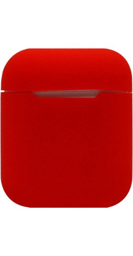 Etui AirPods 1 / 2 - Silicone rouge