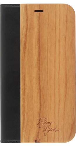 Fourre iPhone 11 - Flip Eleven Wood Cherry