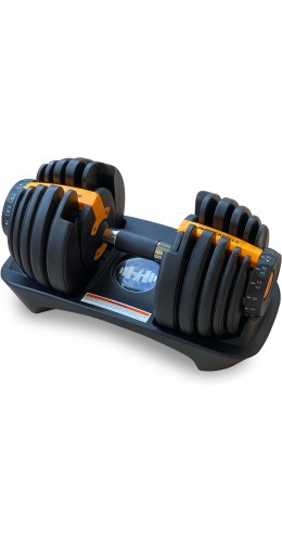 Rockbells - Système d'haltères et de poids ajustables (2 à 24 kg) Sport / Fitness avec base de rangement