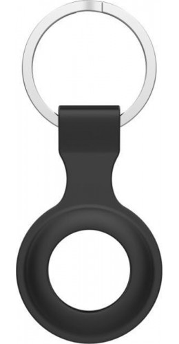 Porte-clés AirTag - Silicone noir