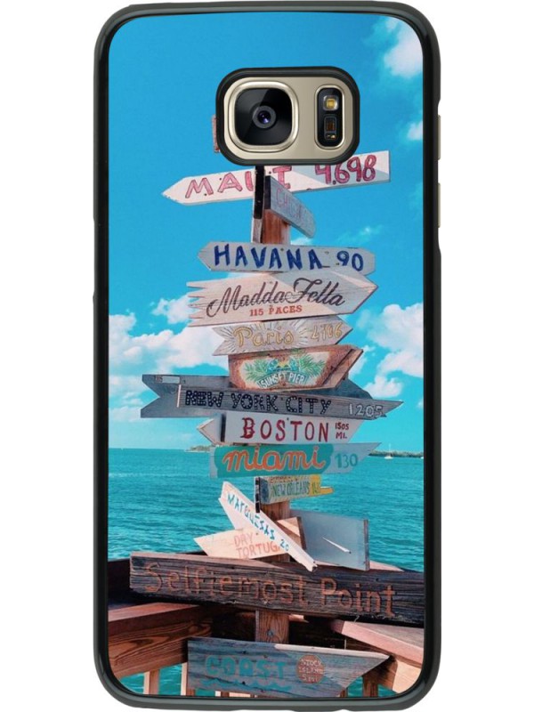 Coque Samsung Galaxy S7 edge - Cool Cities Directions