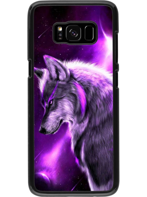 Hulle Samsung Galaxy S8 Purple Sky Wolf