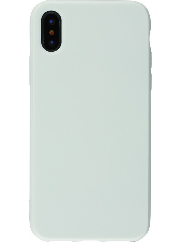Coque iPhone XR - Gel blanc