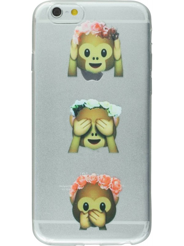Housse Iphone 6 Plus 6s Plus Emoji 3 Monkey
