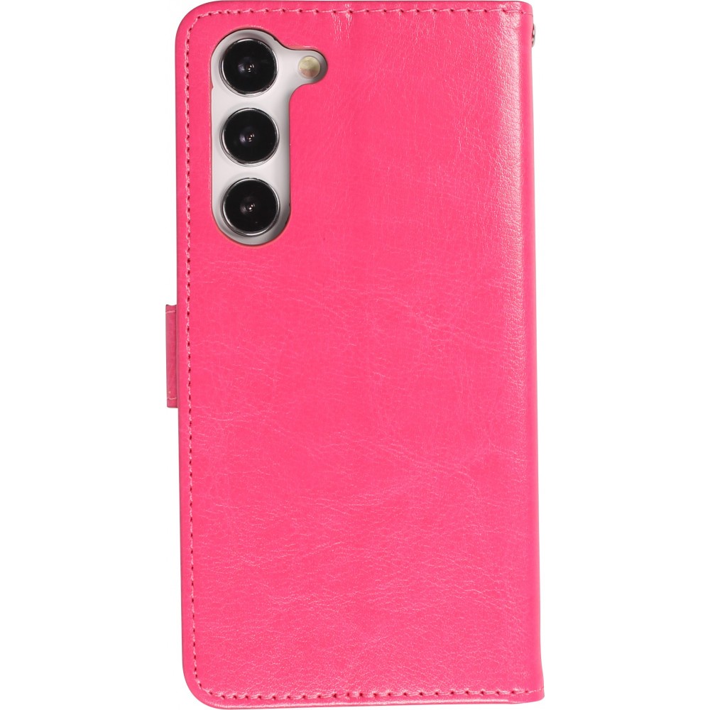 Fourre Samsung Galaxy S23+ - Premium Flip - Rose foncé