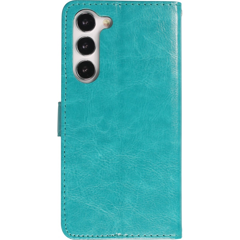 Fourre Samsung Galaxy S23 - Premium Flip - Turquoise