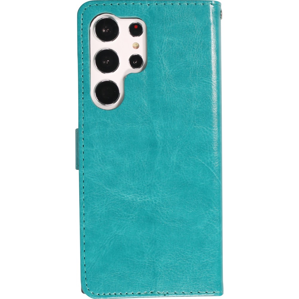 Fourre Samsung Galaxy S24 Ultra - Premium Flip - Turquoise