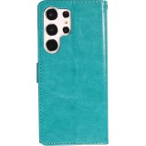 Fourre Samsung Galaxy S24 Ultra - Premium Flip - Turquoise