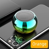 Ultra kleine mini Bluetooth Lautsprecher BT 5.0 TWS Wireless Speakers - Orange