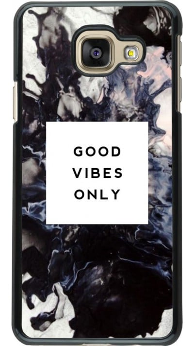 Hülle Samsung Galaxy A3 (2016) -  Marble Good Vibes Only