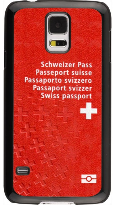 Coque Samsung Galaxy S5 -  Swiss Passport