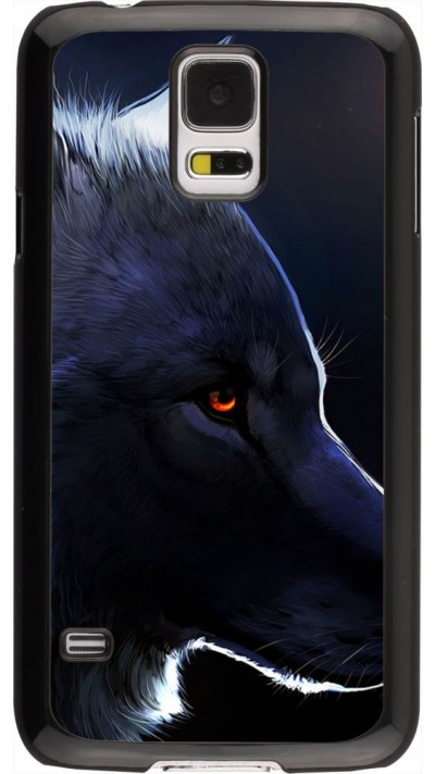 Hülle Samsung Galaxy S5 -  Wolf Shape