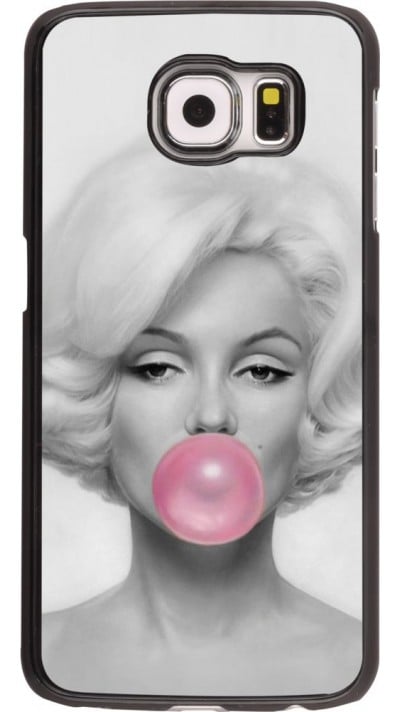 Coque Samsung Galaxy S6  Marilyn Bubble