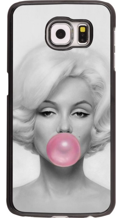 Coque Samsung Galaxy S6  Marilyn Bubble