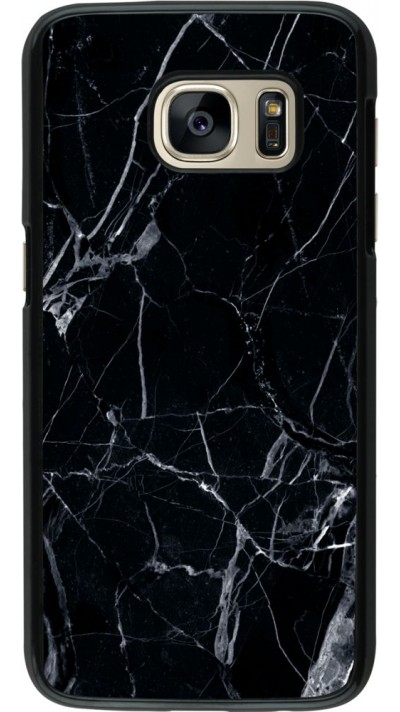 Coque Samsung Galaxy S7 -  Marble Black 01