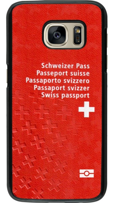 Coque Samsung Galaxy S7 -  Swiss Passport