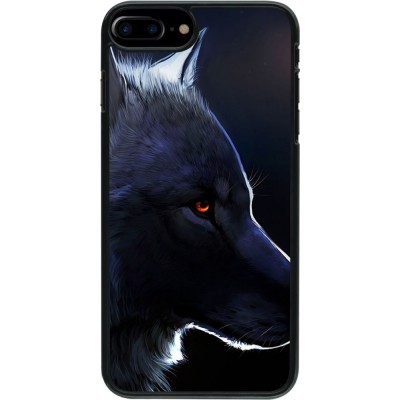 Hülle iPhone 7 Plus / 8 Plus -  Wolf Shape