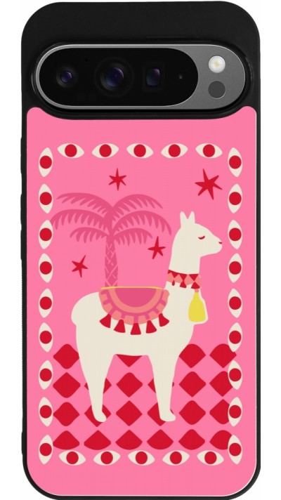 Google Pixel 9 Pro XL Case Hülle - Silikon schwarz Alpaca 2026