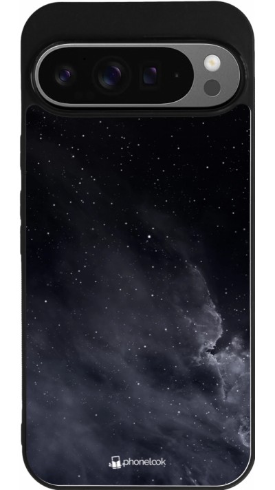 Coque Google Pixel 9 Pro XL - Silicone rigide noir Black Sky Clouds