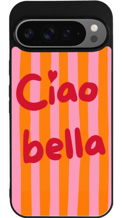 Google Pixel 9 Pro XL Case Hülle - Silikon schwarz Bye Bella 2026