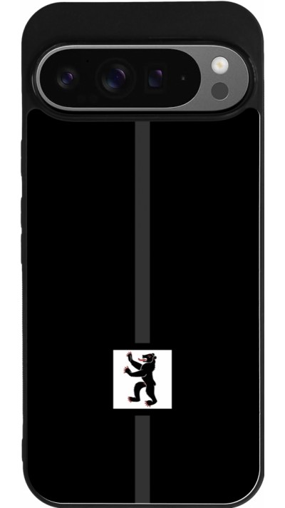 Google Pixel 9 Pro XL Case Hülle - Silikon schwarz Kanton AI schwarz