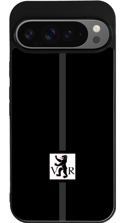 Google Pixel 9 Pro XL Case Hülle - Silikon schwarz Kanton AR schwarz