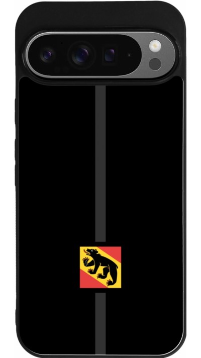 Google Pixel 9 Pro XL Case Hülle - Silikon schwarz Kanton BE schwarz