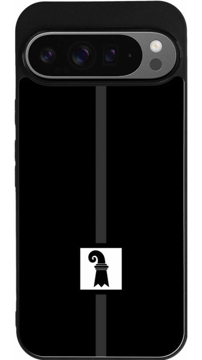 Google Pixel 9 Pro XL Case Hülle - Silikon schwarz Kanton BS schwarz