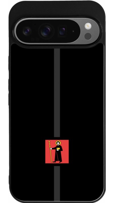 Google Pixel 9 Pro XL Case Hülle - Silikon schwarz Kanton GL schwarz