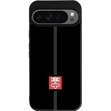 Google Pixel 9 Pro XL Case Hülle - Silikon schwarz Kanton NW schwarz