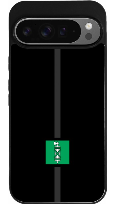 Google Pixel 9 Pro XL Case Hülle - Silikon schwarz Kanton SG schwarz
