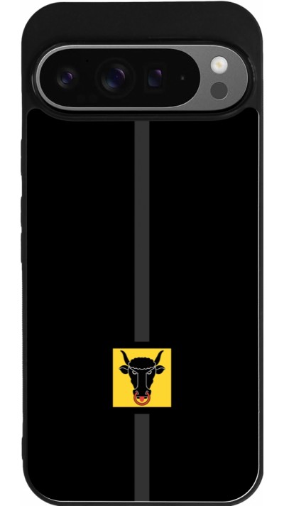 Google Pixel 9 Pro XL Case Hülle - Silikon schwarz Kanton UR schwarz