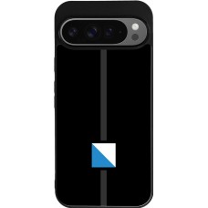 Google Pixel 9 Pro XL Case Hülle - Silikon schwarz Kanton ZH schwarz