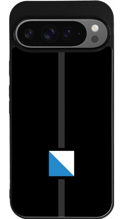 Google Pixel 9 Pro XL Case Hülle - Silikon schwarz Kanton ZH schwarz