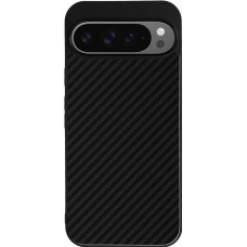 Coque Google Pixel 9 Pro XL - Silicone rigide noir Carbon Basic