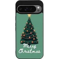 Coque Google Pixel 9 Pro XL - Silicone rigide noir Christmas 25 Xmas Tree