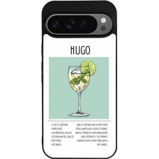 Google Pixel 9 Pro XL Case Hülle - Silikon schwarz Cocktail Rezept Hugo