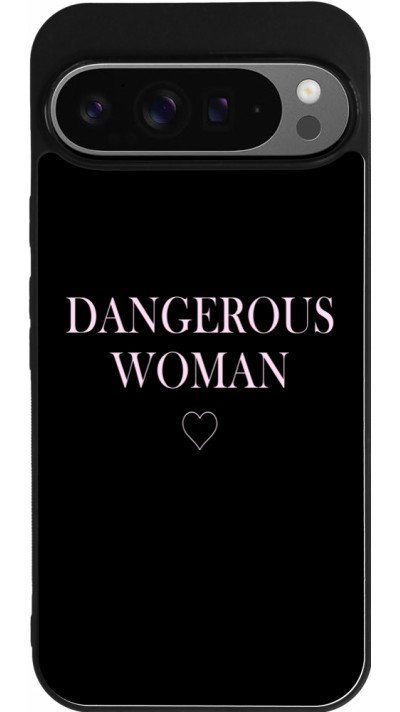 Coque Google Pixel 9 Pro XL - Silicone rigide noir Dangerous woman