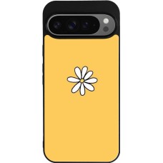 Google Pixel 9 Pro XL Case Hülle - Silikon schwarz Easter 2023 daisy