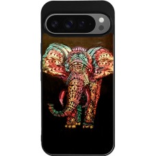 Coque Google Pixel 9 Pro XL - Silicone rigide noir Elephant 02