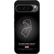 Google Pixel 9 Pro XL Case Hülle - Silikon schwarz F1 Track 2025 Great Britan