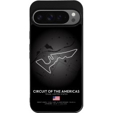Google Pixel 9 Pro XL Case Hülle - Silikon schwarz F1 Track 2025 United States