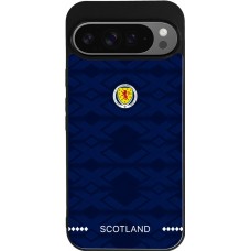 Google Pixel 9 Pro XL Case Hülle - Silikon schwarz Schottland 2026 personalisierbares Fussballtrikot