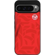 Coque Google Pixel 9 Pro XL - Silicone rigide noir Maillot de football Tunisie 2022 personnalisable