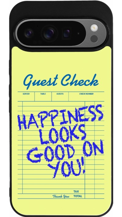 Google Pixel 9 Pro XL Case Hülle - Silikon schwarz Guest check 2026