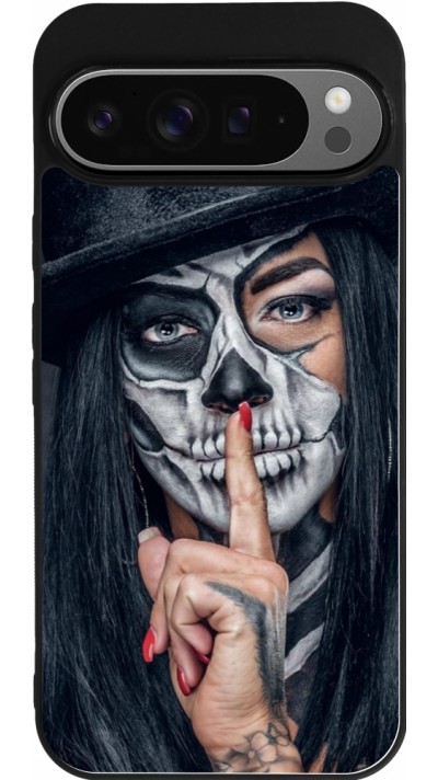 Coque Google Pixel 9 Pro XL - Silicone rigide noir Halloween 18 19