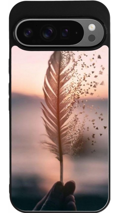 Coque Google Pixel 9 Pro XL - Silicone rigide noir Hello September 11 19