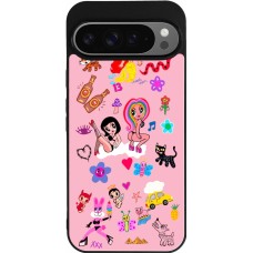 Coque Google Pixel 9 Pro XL - Silicone rigide noir Karol G La Bichota Manana Sera Bonito