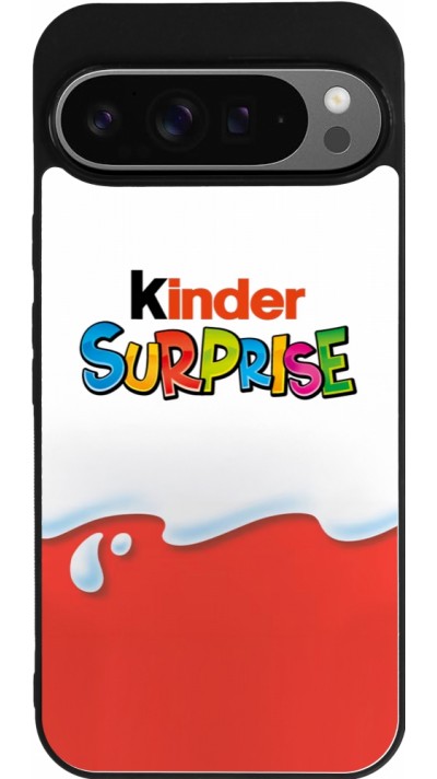 Coque Google Pixel 9 Pro XL - Silicone rigide noir Kinder Surprise