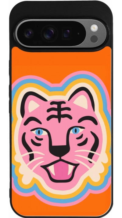 Google Pixel 9 Pro XL Case Hülle - Silikon schwarz Lion colors 2026